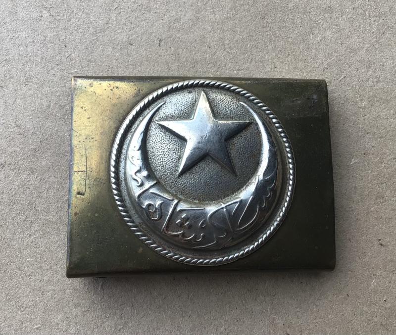 WW1 Turkish Other Ranks Belt Buckle