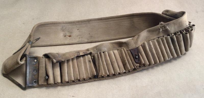 A rare Mills and Ordndorff Boer War All Web Bandolier