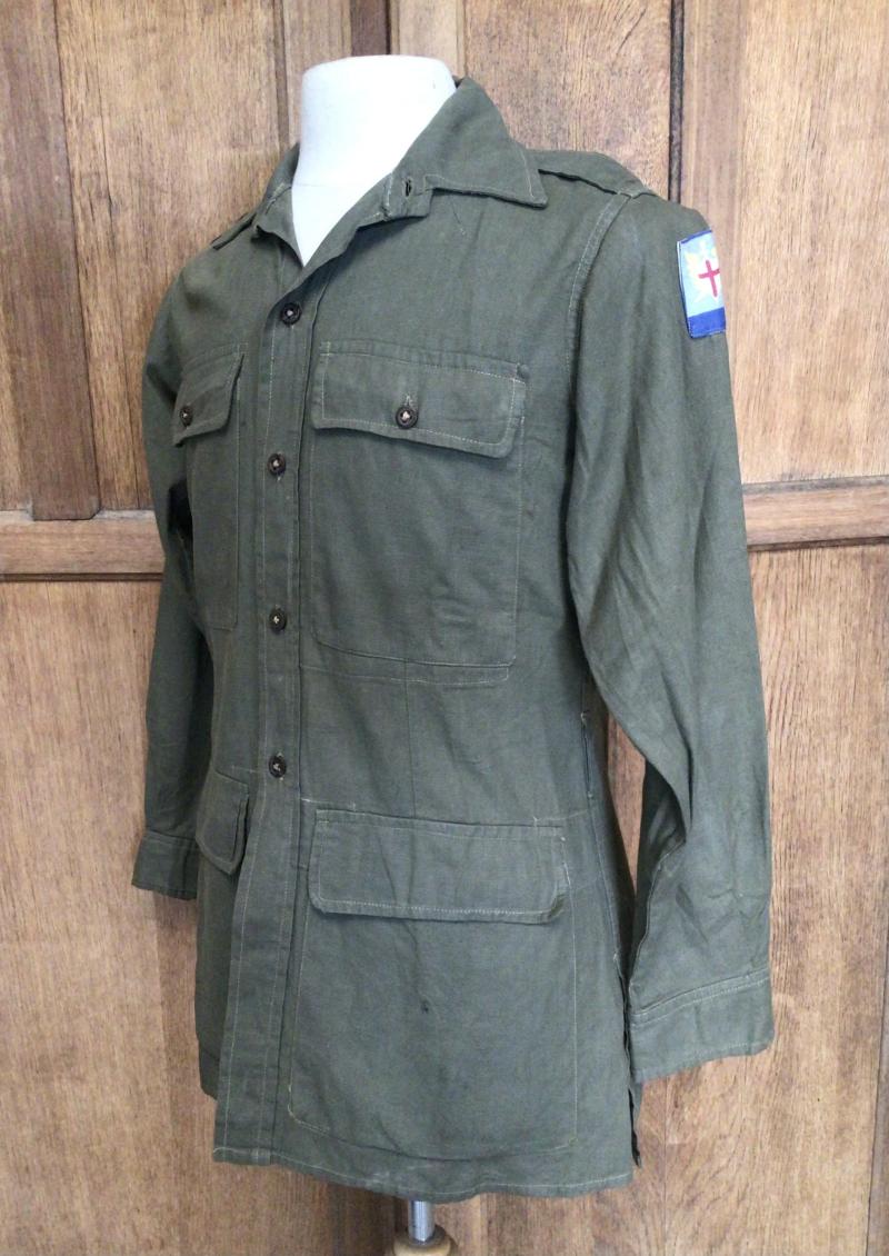 Malay Borneo Emergency Army NCO’s Jungle Green Shirt