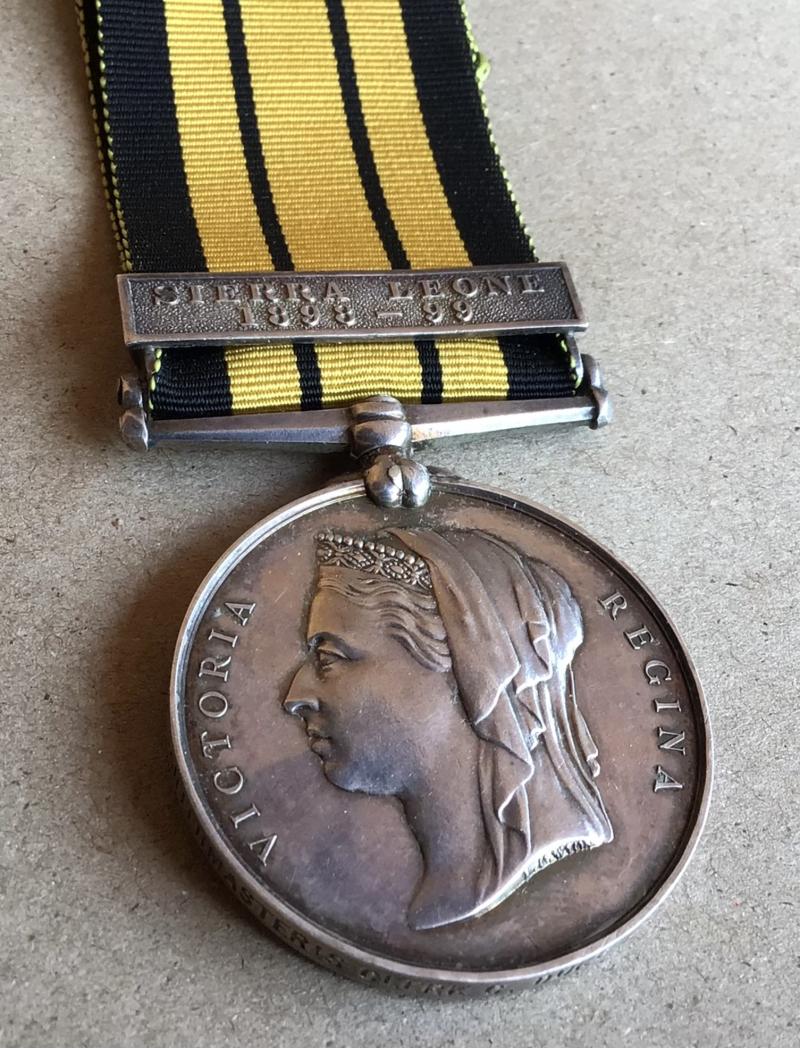 East and West Africa Medal - Sierra Leone Police Corps
