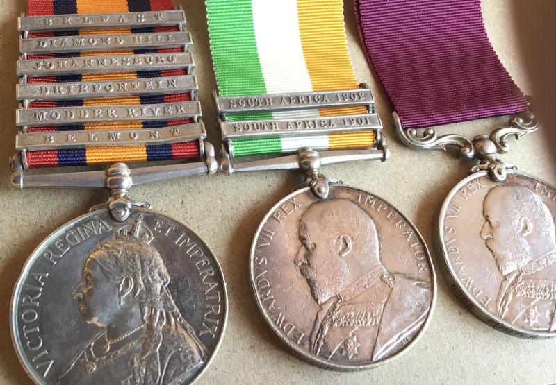 Scots Guards Boer War Long Service Group of Three