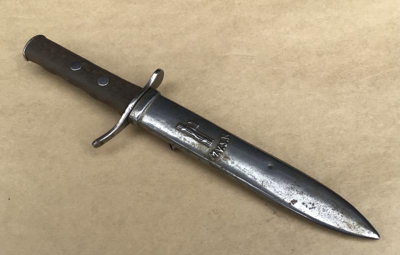 A WW2 Italian MVSN “Black Shirst” Fighting Knife