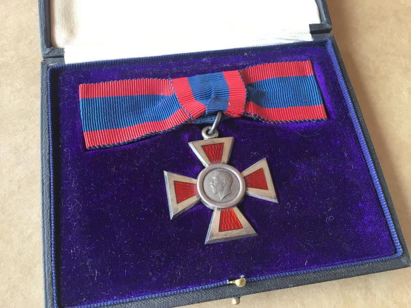 A George V Period Associate Royal Red Cross (2nd Class)