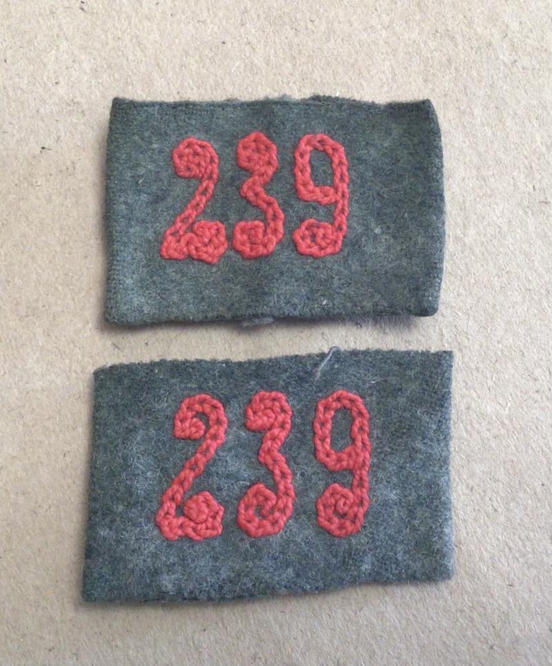 WW2 German Army Artillery EM/NCO Shoulder strap slides