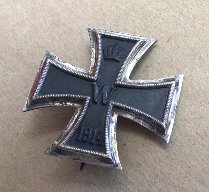 Germany WW1   1914 Iron Cross 1st class.