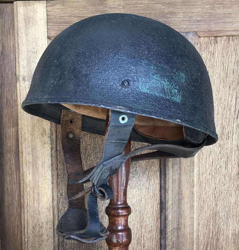 British WW2 1942 Dated Paratrooper Helmet