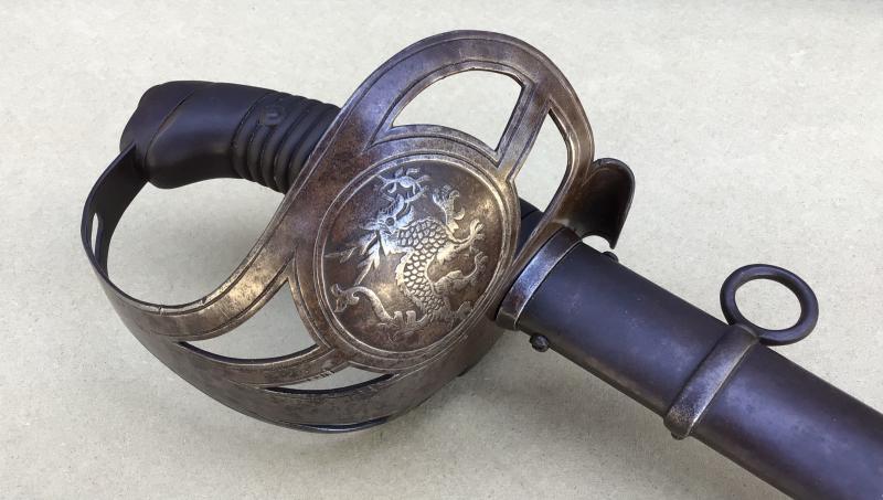 A Boxer War Period BEIYANG (GERMAN M1889) DRAGON CAVALRY SABER