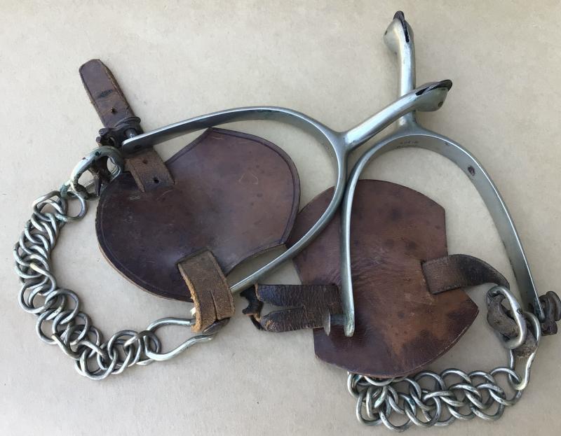 Pair of Boer War Period Officers Spurs