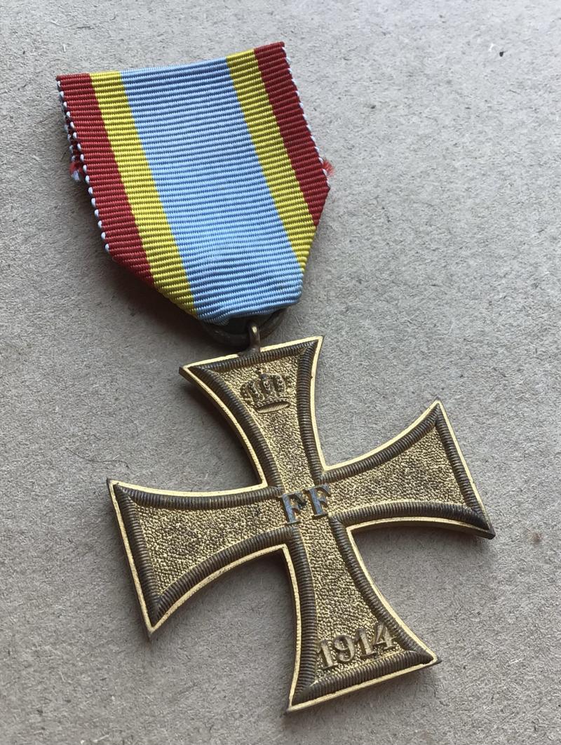 WW1 Mecklenburg-Schwerin Military Merit Cross 2nd Class