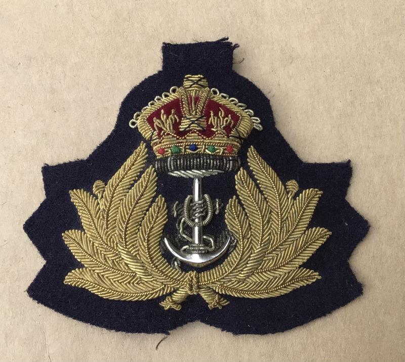 WW2 RN / RAN Officer Hat Badge