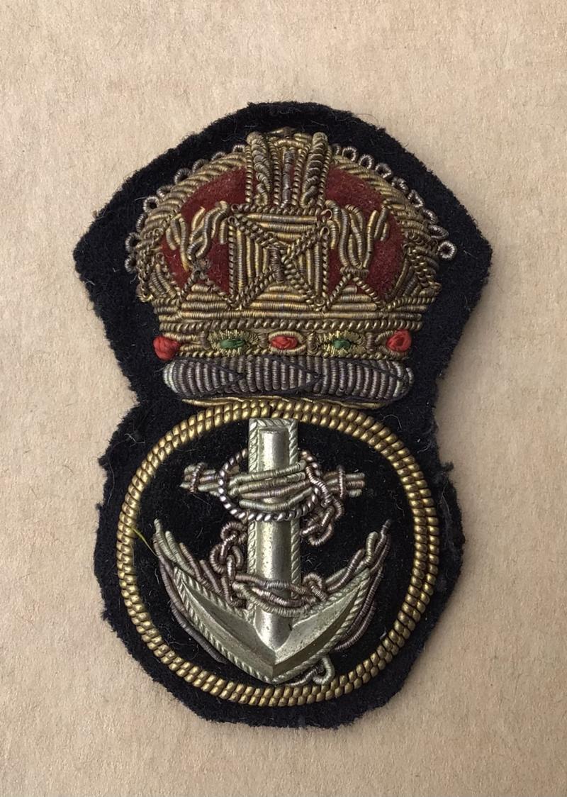 WW2 RN / RAN Petty Officer Hat Badge