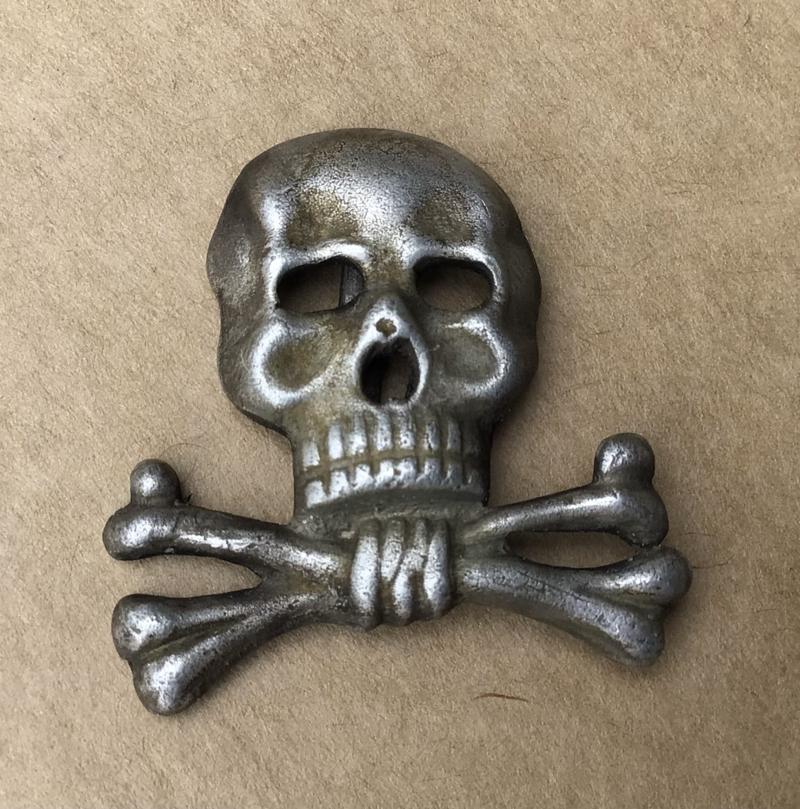 Germany WW2 Brunswick Skull Traditions Badge