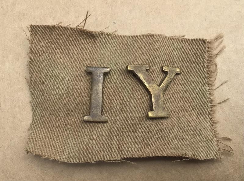 British Boer War Imperial Yeomanry Shoulder Title