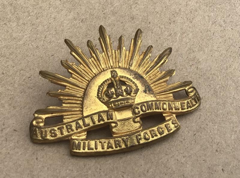 Pre WW1  Officers Rising Sun Hat Badge
