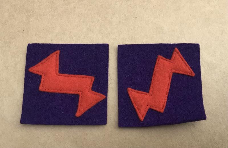 1920’s Colour Patches- AE Submarine Mining