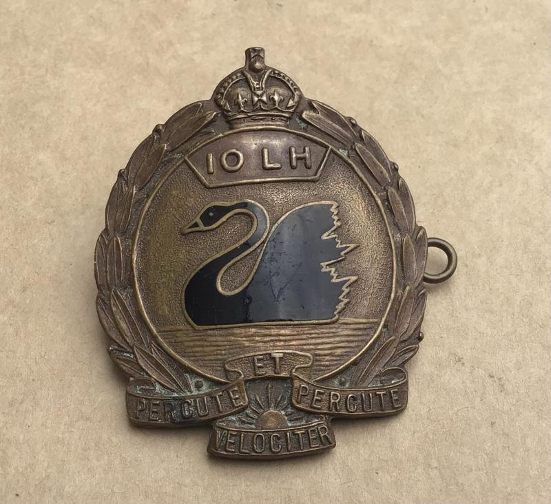 1930-42  10th Light Horse Hat Badge