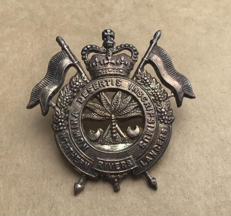 1953-60  15th Northern River Lancers Hat Badge