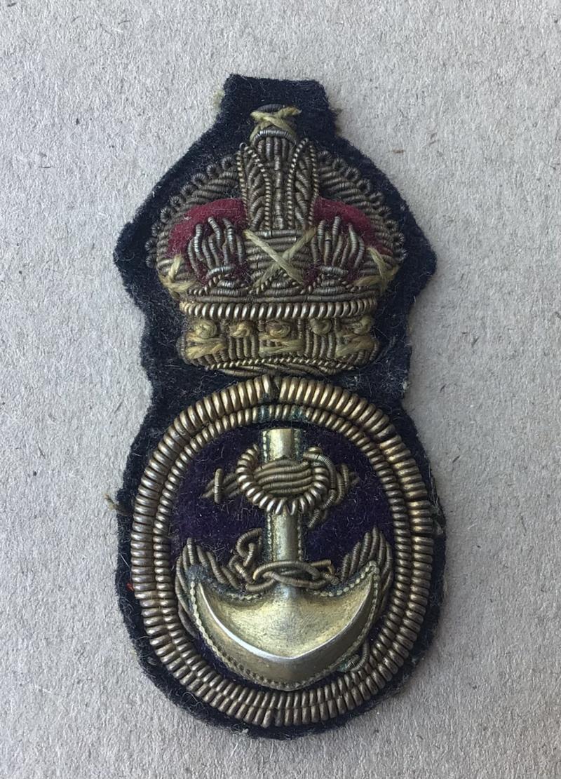 WW1 Period Petty Officers Cap Badge