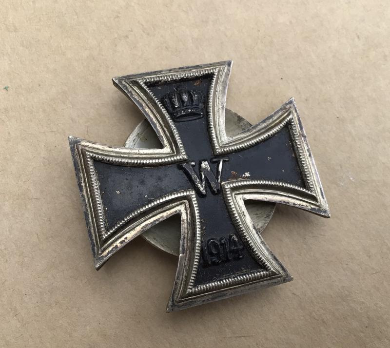 WW1 Screwback 1914 Iron Cross 1st Class