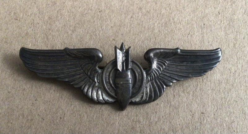 WW2  U.S. Army Air Force - Bombardier Wings