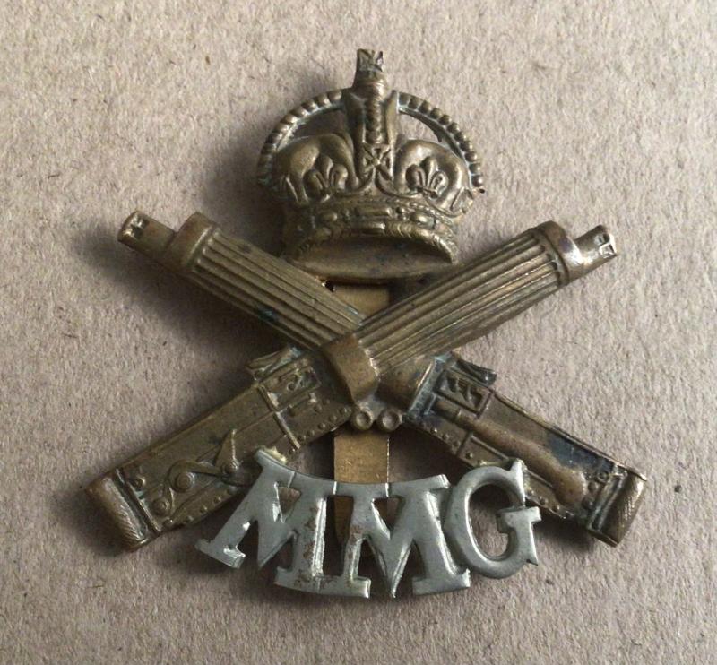British WW1 Motor Machine Gun Corps Hat Badge