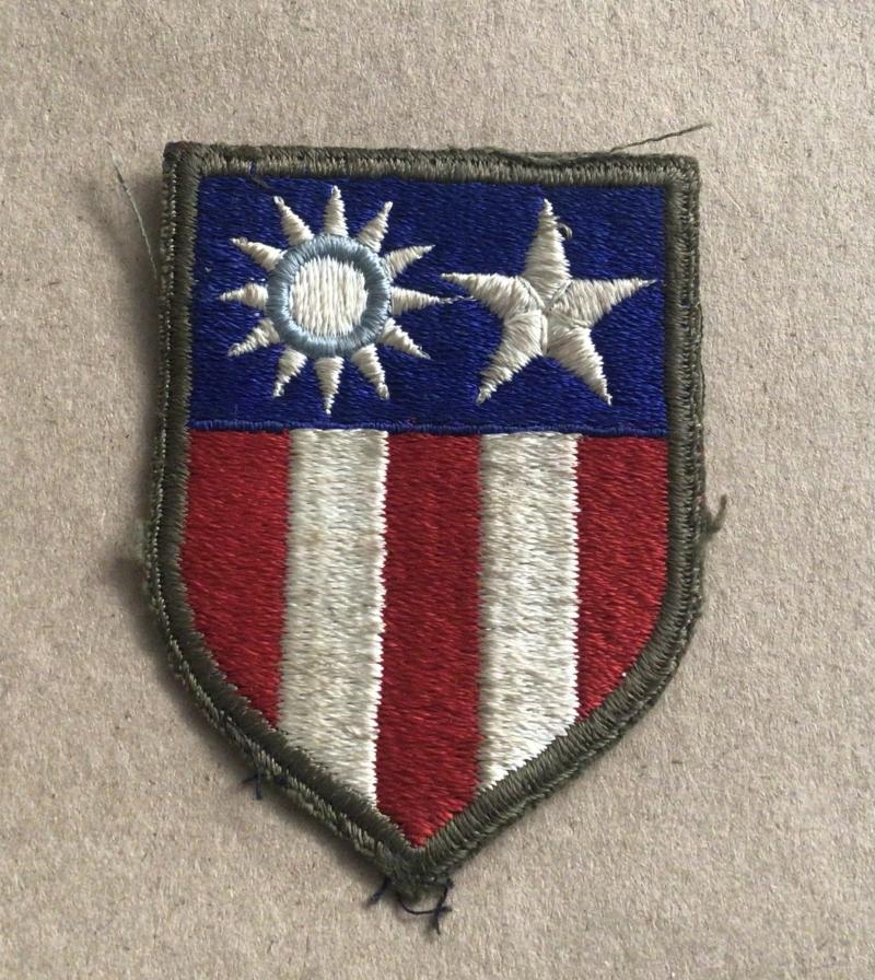 U.S.  WW2 China Burma, India (CBI) Shoulder Patch