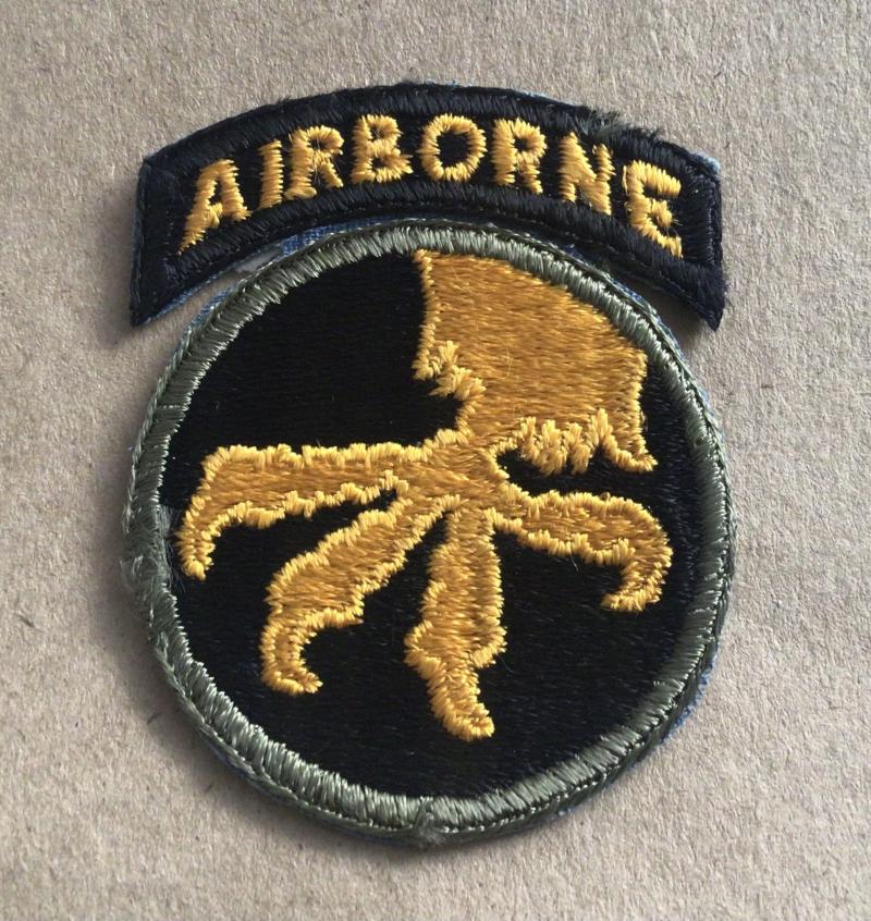 WW2 17th Airborne Division Shoulder patch