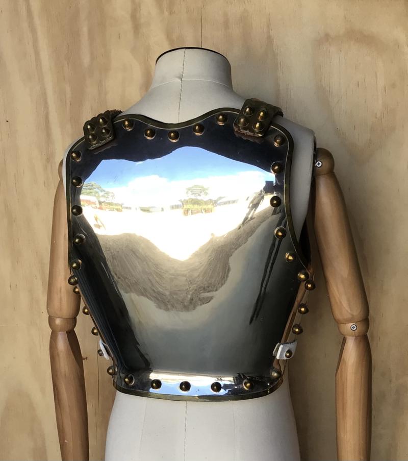 British Household Cavalry Cuirass and storage bag