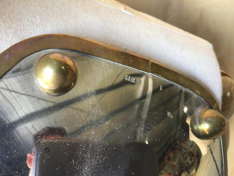 British Household Cavalry Cuirass and storage bag