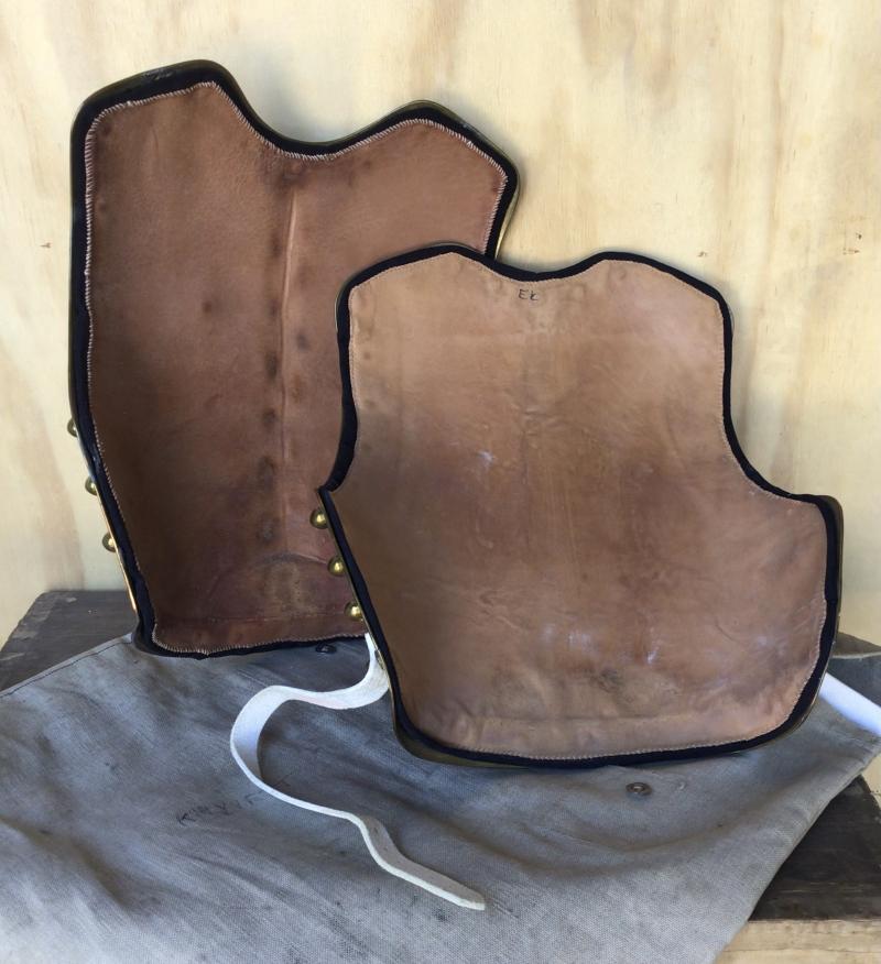 British Household Cavalry Cuirass and storage bag