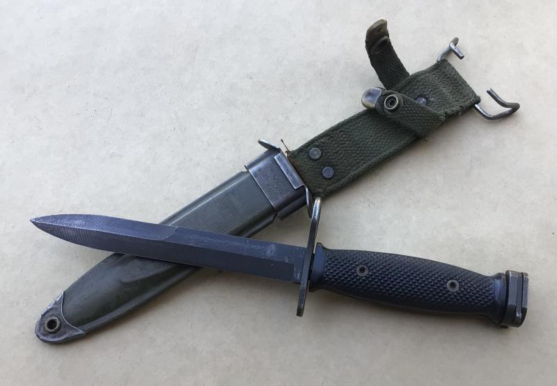 US Vietnam War Period M7 Bayonet