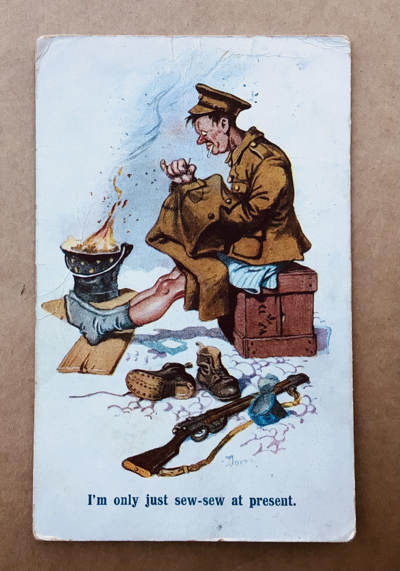 WW1 British Humorours Postcard