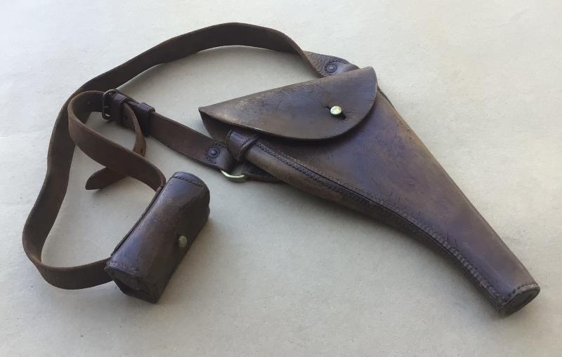 Boer War Period Cavalry  Revolver Holster