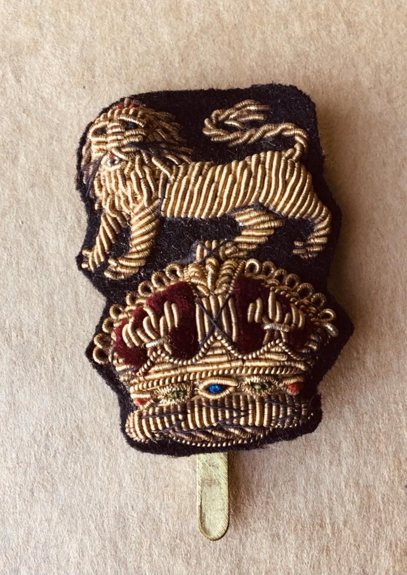 British Staff Officers Hat Badge