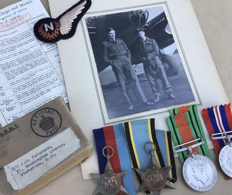 WW2 RAF Bomber Command Air Crew Europe Group
