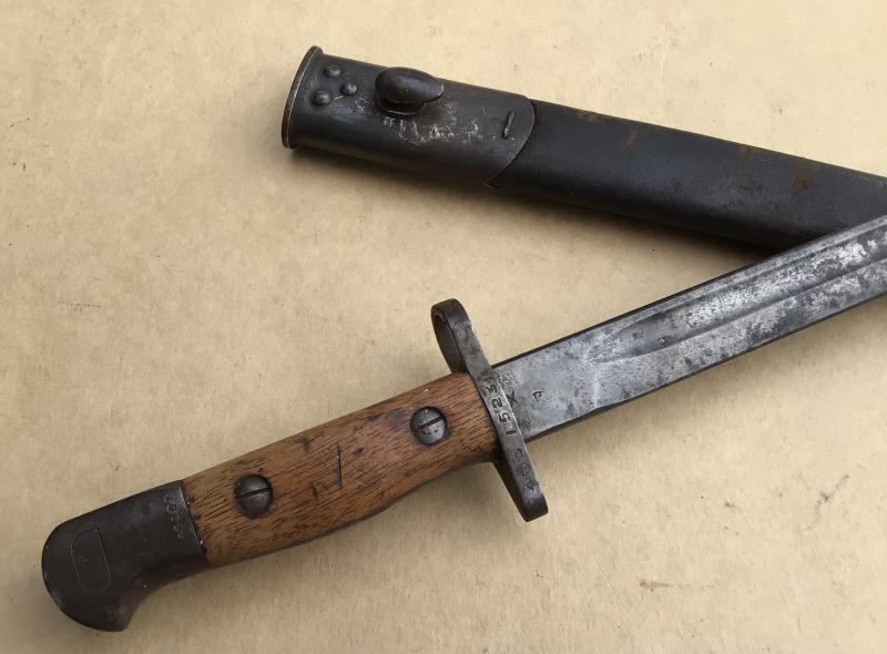 Australia WW1 Pattern 1907 Lithgow Bayonet -1917