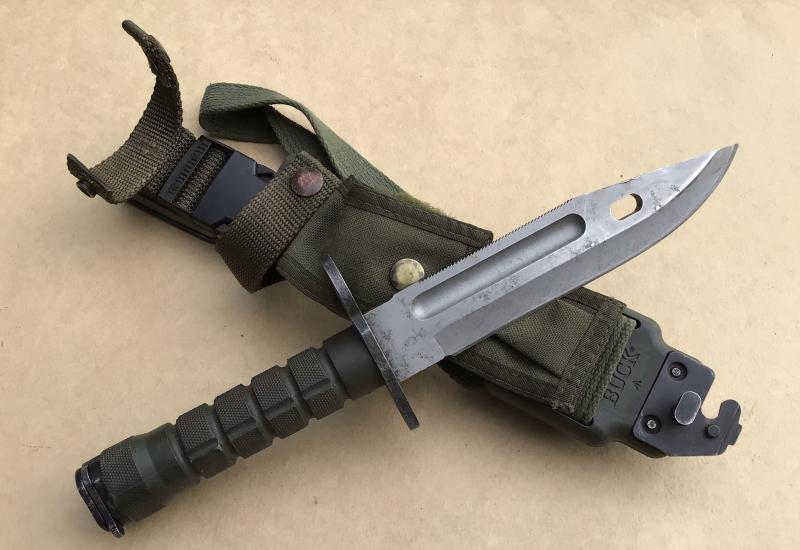 Australian Army Issue M9  “Buck Knife” for the Steyr Aug F88.