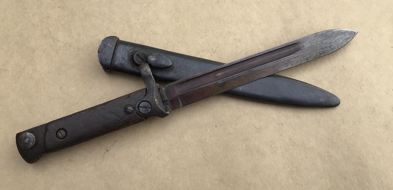 Italy WW2 M38 Folding Bayonet.