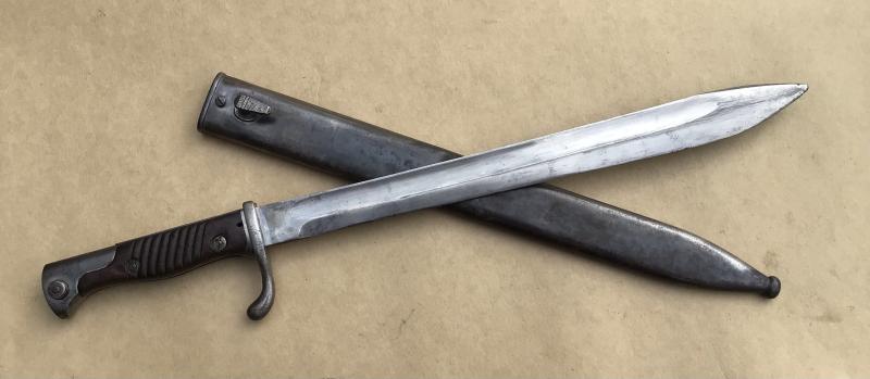 Germany WW1 M98/05 Butcher Bayonet 1917 Dated