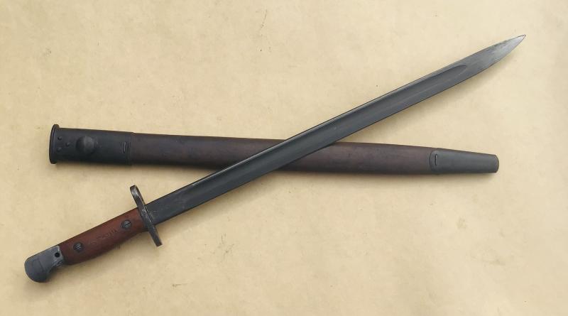 Australia WW2  Pattern 1907 Bayonet 1944 Dated