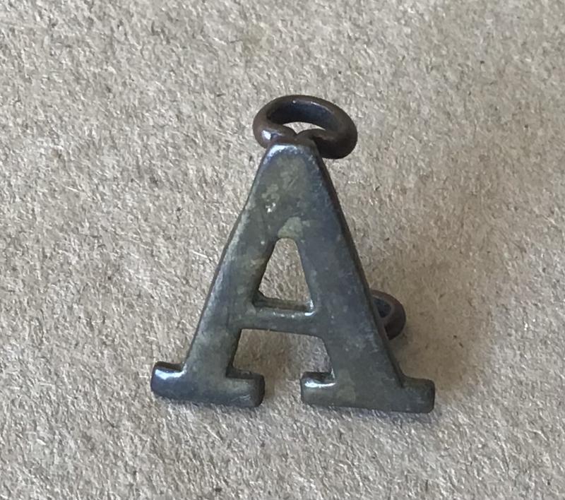 Australian WW1 ANZAC “A” Shoulder badge