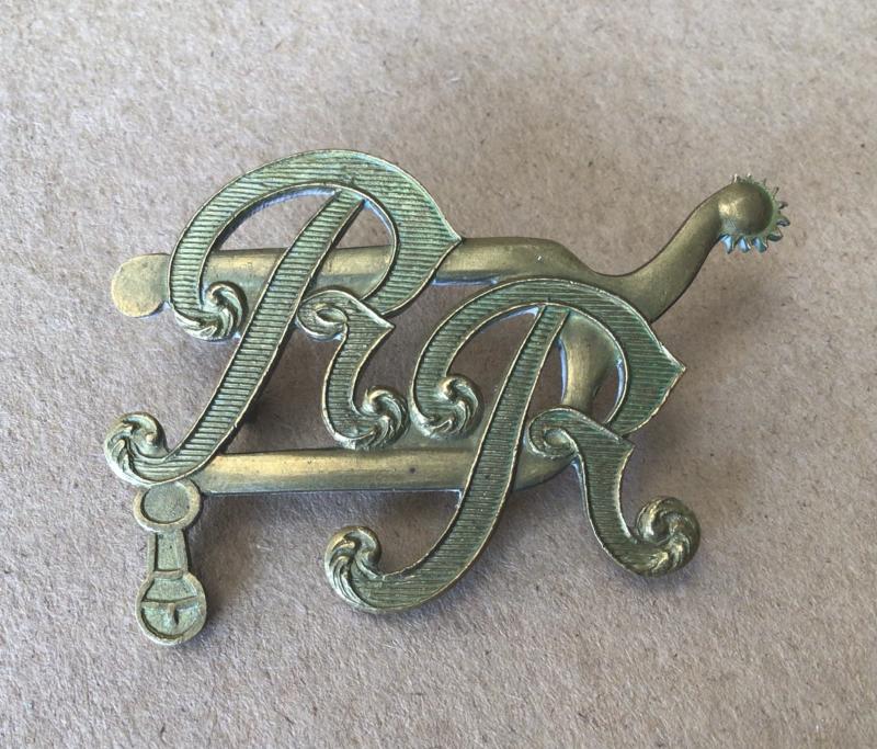 Boer War Imperial Yeomanry Rough Riders Hat Badge