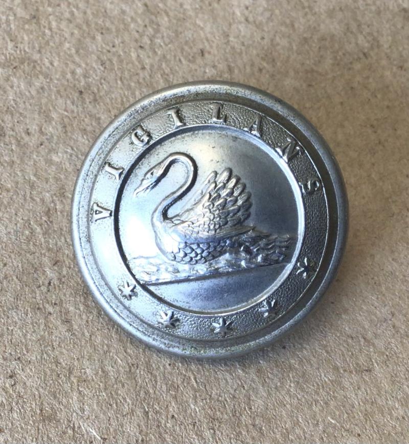 Perth Rifle Volunteers Pre-Federation Tunic Button