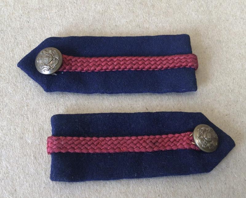 British WW1 Period Staff Officers Collar Gorgettes