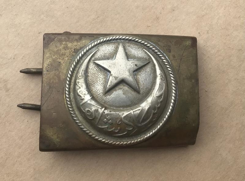 Turkish WW1 Other Ranks Belt Buckle
