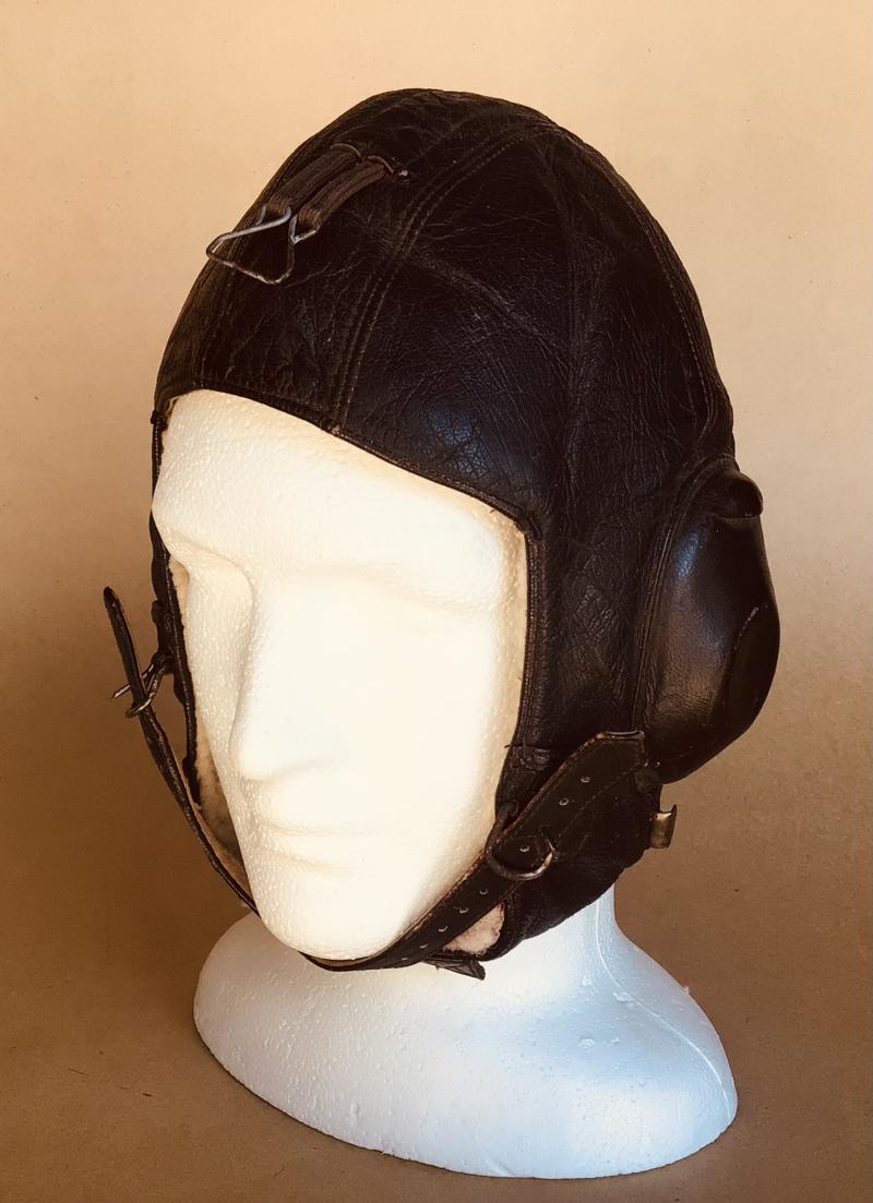 German WW2 Luftwaffe LKpW101 Winter Flying Helmet