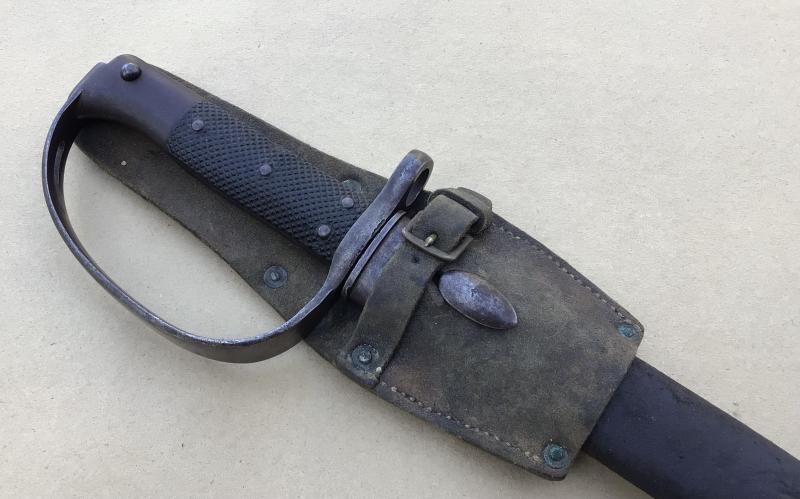 British Pattern 1879 Artillery Sawback Bayonet