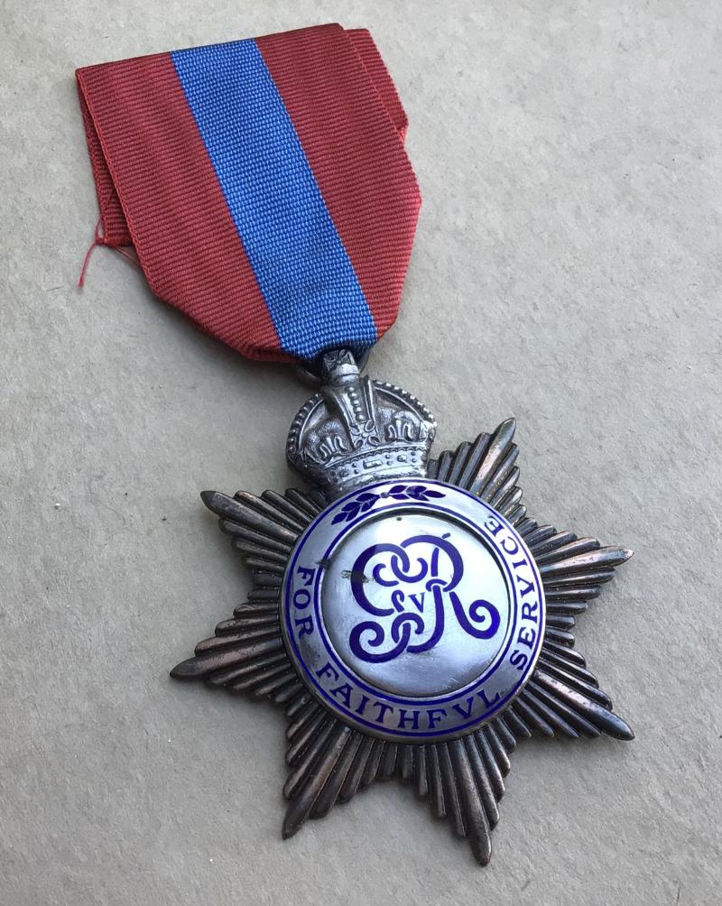 British Imperial Service Medal Type 1