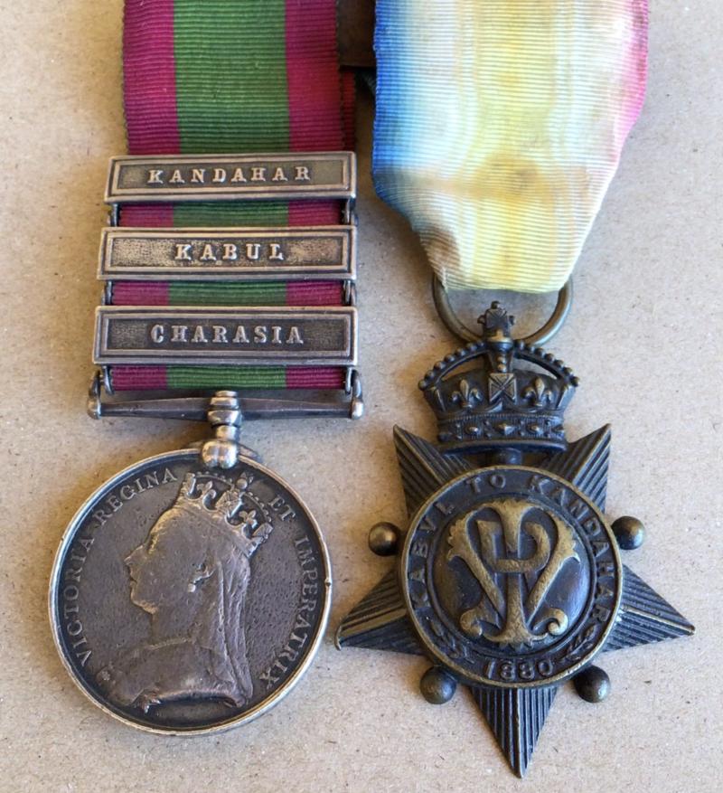 A Good 92nd Highlanders Afghanistan Pair Afghanistan Medal Pair