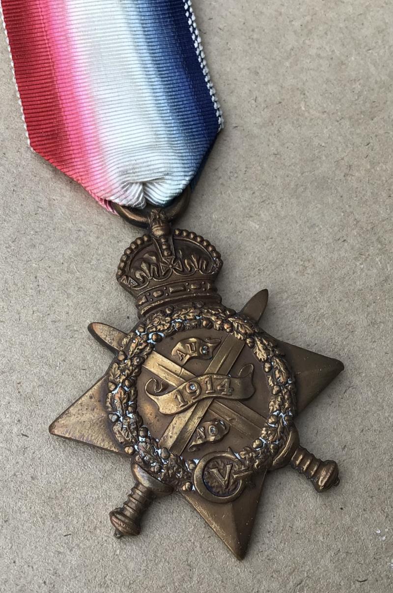British WW1 1914 Star - West Yorkshire Regt.